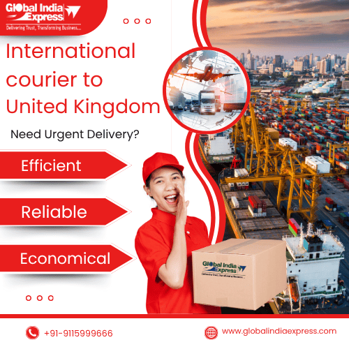 Courier to UK from Hyderabad